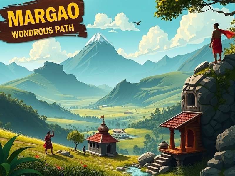Margao Wondrous Path strategy guide showing puzzle solution